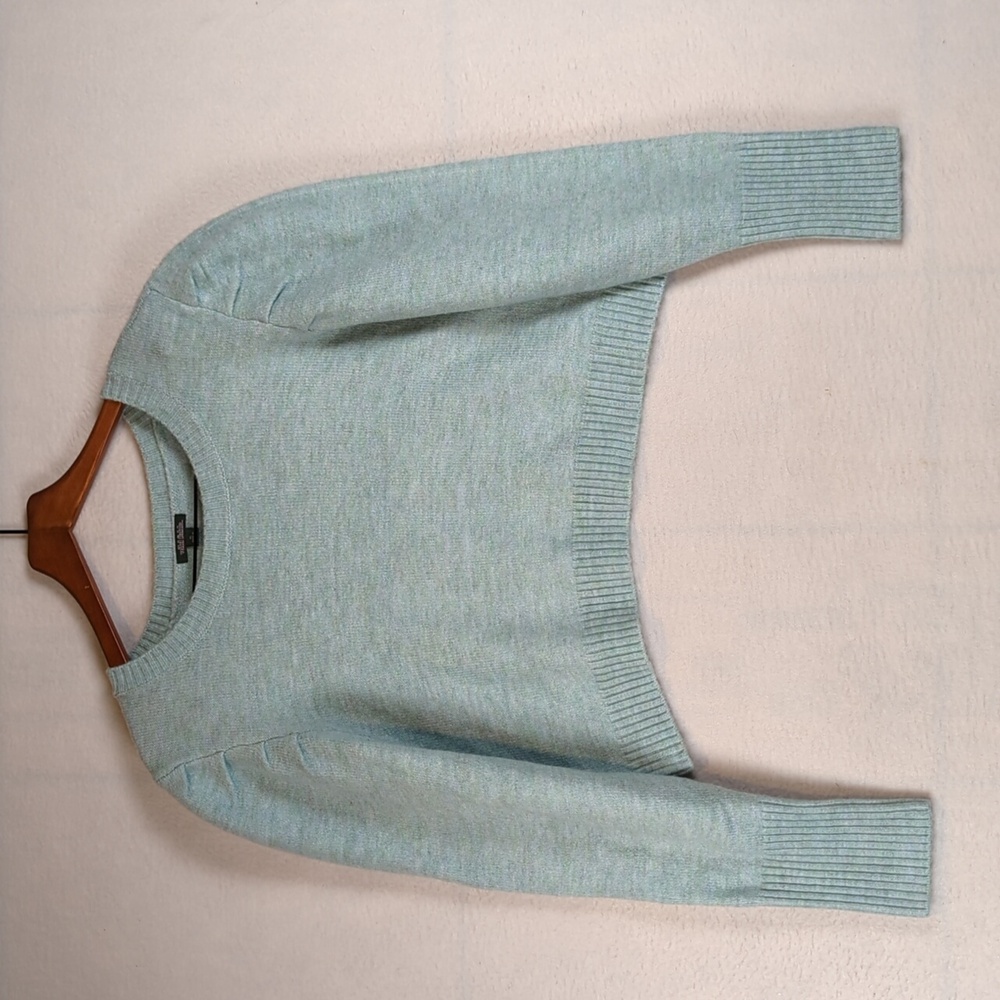 Wild Fable Light Blue Ribbed Hem Knit Sweater XL